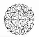 Fig. 01 - A DIAMOND WITH EIGHTY-ONE FACETS HAVING A TEN HEARTS AND TEN ARROWS INNER STRUCTURE