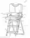 Fig. 01 - Reclining Shampoo Chair