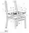 Fig. 03 - Chair with extendable and retractable ganging system