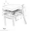 Fig. 05 - Chair with extendable and retractable ganging system