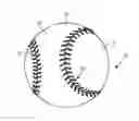 Fig. 01 - Molded game ball