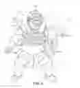 Fig. 10 - Article of apparel with dynamic padding system