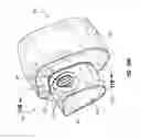 Fig. 12 - Multi-chamber airbag with unidirectional vent
