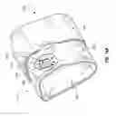 Fig. 17 - Multi-chamber airbag with unidirectional vent