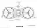 Fig. 03 - Quadcopter with a printable payload extension system and method