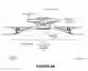 Fig. 06 - Quadcopter with a printable payload extension system and method