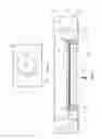Fig. 02 - Low-profile light fixture integrated with an architectural panel
