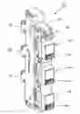 Fig. 01 - MODULE FOR A FUSED SWITCH ARRANGEMENT WITH A  MEASURING DEVICE, AND ALSO A FUSE HOLDER FOR A MODULE OR A FUSED SWITCH ARRANGEMENT