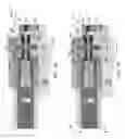 Fig. 02 - Optical communications module having a floating ferrule that reduces wiggle loss