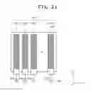 Fig. 19 - Display device with capacitive touch sensor with slit formed in a surface of a detectng electrode opposed to a scanning electrode to realize detection with high accuracy