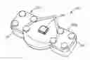 Fig. 01 - Electrical component for attachment to paper and other substrates and magnetic attachment mechanism
