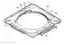 Fig. 01 - Suspension system for a camera lens element