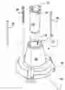 Fig. 01 - Salt lick block support incorporating a liquid container therein