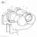 Fig. 02 - Cyclone dust separator arrangement, cyclone dust separator and cyclone vacuum cleaner