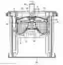 Fig. 01 - Rotating mop handle and bucket assembly