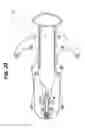 Fig. 22 - Method and apparatus for wound closure with sequential tissue positioning and retention