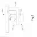 Fig. 09 - Cam driven coupling between ultrasonic transducer and waveguide in surgical instrument