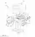 Fig. 08 - Cassette for pumping a treatment solution through a dialyzer
