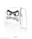 Fig. 02 - Article changing from cranky monster to superhero with cape