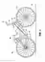 Fig. 02 - Adjustable bicycle frame for the change in the riding modes