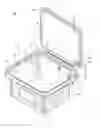 Fig. 01 - Tamper-proof and easy-open sealing type food container