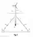 Fig. 02 - Floating structure for supporting a wind turbine