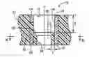 Fig. 01 - Resin component fastener structure and molding device therefor