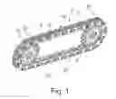 Fig. 02 - Inverted tooth chain having inner flank engagement