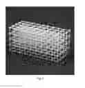 Fig. 07 - 3D printed physical phantom utilized in measuring 3D geometric distortion occurring in MRI and CT images