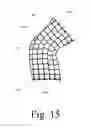 Fig. 15 - Motion recognition clothing [TM] with flexible electromagnetic, light, or sonic energy pathways