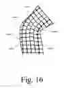 Fig. 16 - Motion recognition clothing [TM] with flexible electromagnetic, light, or sonic energy pathways