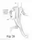 Fig. 26 - Motion recognition clothing [TM] with flexible electromagnetic, light, or sonic energy pathways