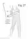 Fig. 27 - Motion recognition clothing [TM] with flexible electromagnetic, light, or sonic energy pathways