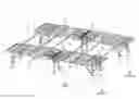 Fig. 01 - Mattress supporting system with headboard attachment