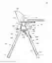 Fig. 01 - Infant high chair and method of operating the same