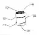 Fig. 01 - Enhanced surface and tip for obtaining bioelectrical signals