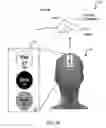 Fig. 09 - Configuration and spatial placement of frontal electrode sensors to detect physiological signals