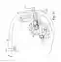 Fig. 13 - Vaginal manipulator with a head extender