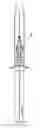 Fig. 01 - NEEDLE BASE RETRACTABLE-TYPE SAFE SELF-LOCKING-TYPE SELF-DESTRUCTING SYRINGE