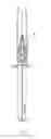 Fig. 13 - NEEDLE BASE RETRACTABLE-TYPE SAFE SELF-LOCKING-TYPE SELF-DESTRUCTING SYRINGE