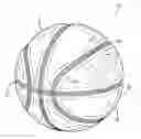 Fig. 01 - Basketball having grooved seams