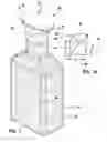 Fig. 02 - DISPENSER ADAPTED TO ENGAGE A BOTTLE AND FOR USE WITH CONSUMABLE FLUID HAVING SOLID INGREDIENTS