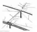 Fig. 01 - Wind Energy Conversion With Kites Towing Modules on a Rail