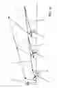 Fig. 20 - Wind Energy Conversion With Kites Towing Modules on a Rail
