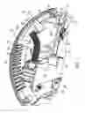 Fig. 02 - Compressor shroud having integral muffler and inertial filter