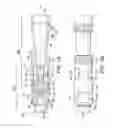 Fig. 02 - Vacuum ejector with tripped diverging exit flow