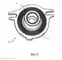 Fig. 10 - MAIN BEARING HOUSING, DYNAMIC SCROLL COMPONENT AND SCROLL COMPRESSOR