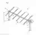 Fig. 09 - Tracking device comprising a receiving structure which can be adjusted about at least one axis, for mounting at least one element that is sensitive to electromagnetic waves and has a preferential radiation direction
