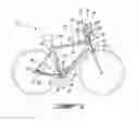 Fig. 03 - Composite bicycle frame with integral electrical interconnections and method of manufacturing same