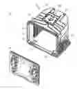 Fig. 01 - Structure for fastening together resin members in substrate storing container